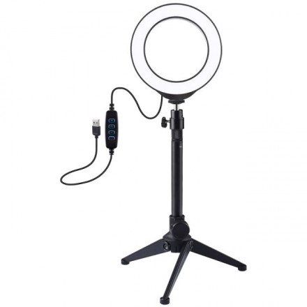 Кольцевая USB LED лампа Puluz PKT3031 4.7 Кольцевая USB LED лампа Puluz PKT3031 4.7